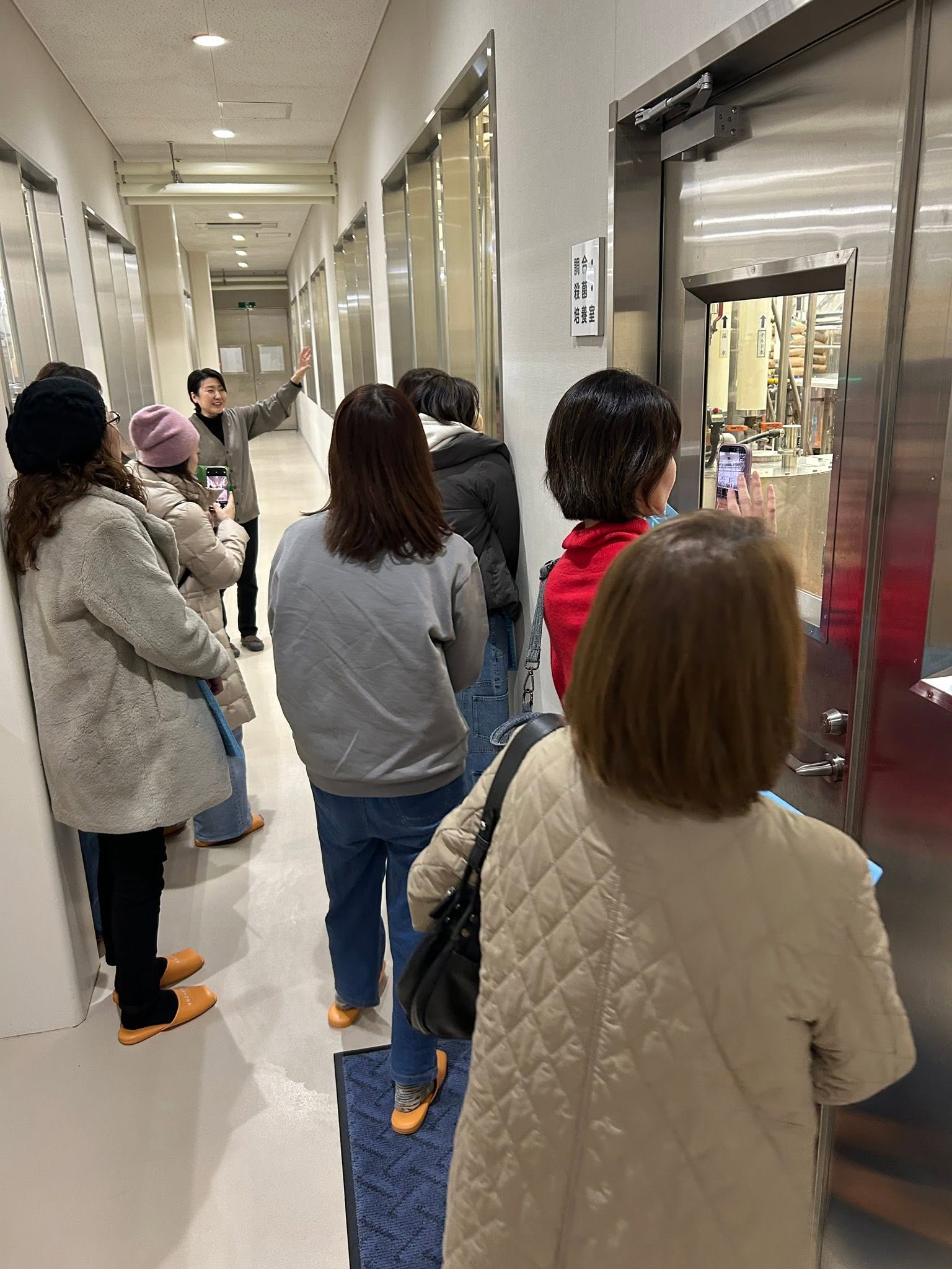 ヨーグルト工場見学ツアー